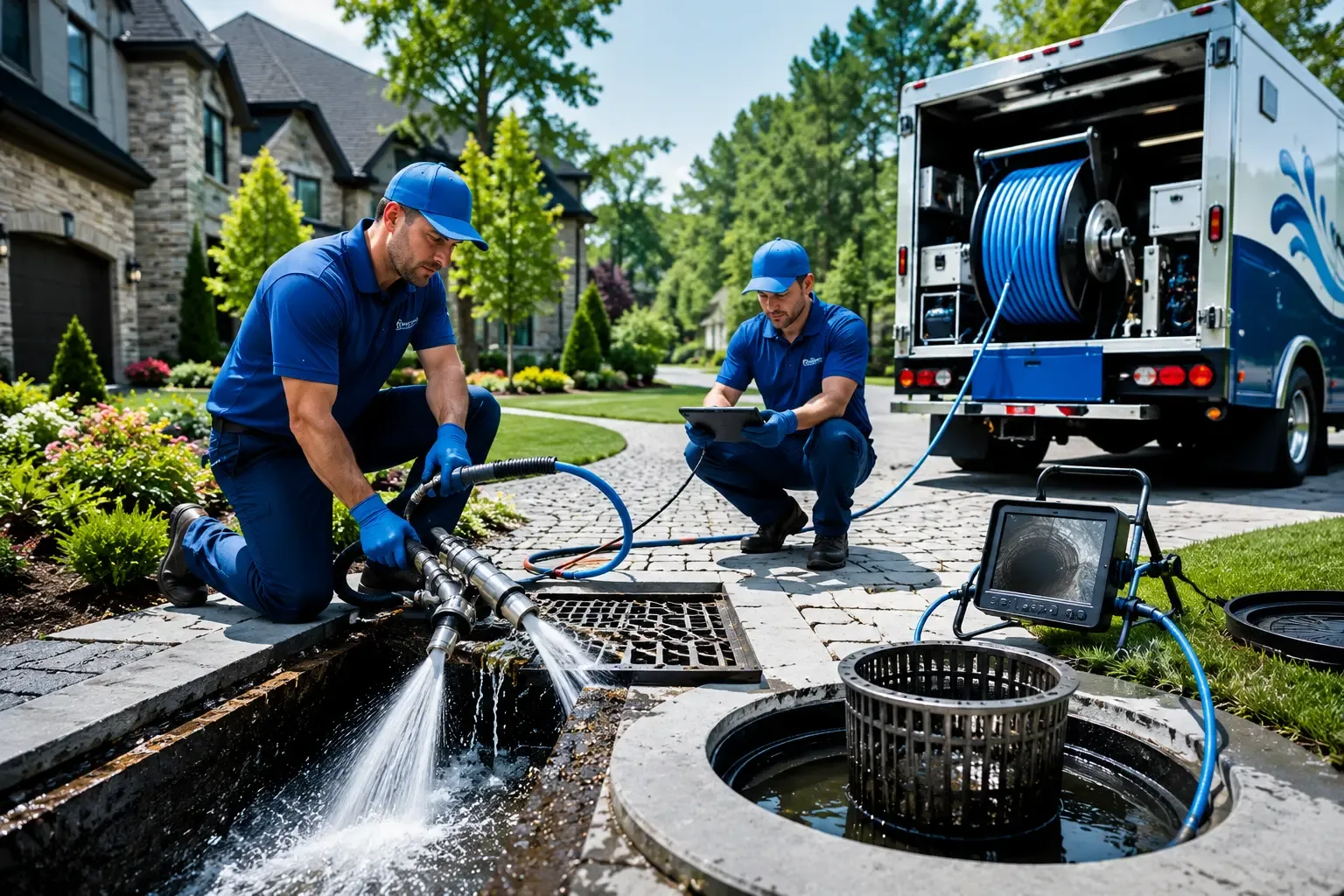 Local outdoor drain cleaning professionals in Ashton, IL