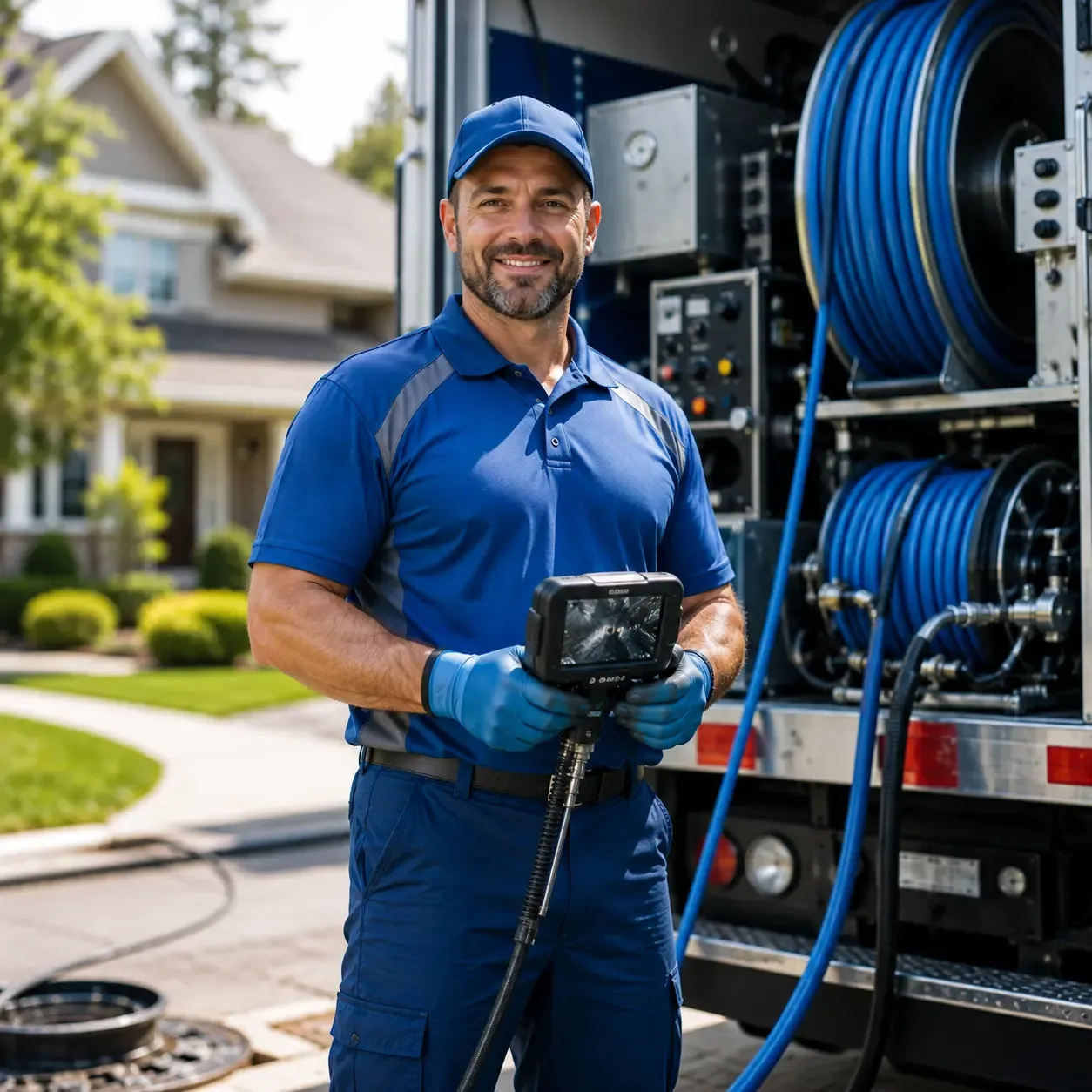 Local outdoor drain cleaning specialists in Ashton, IL